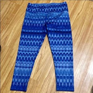 Blue Workout Leggings
